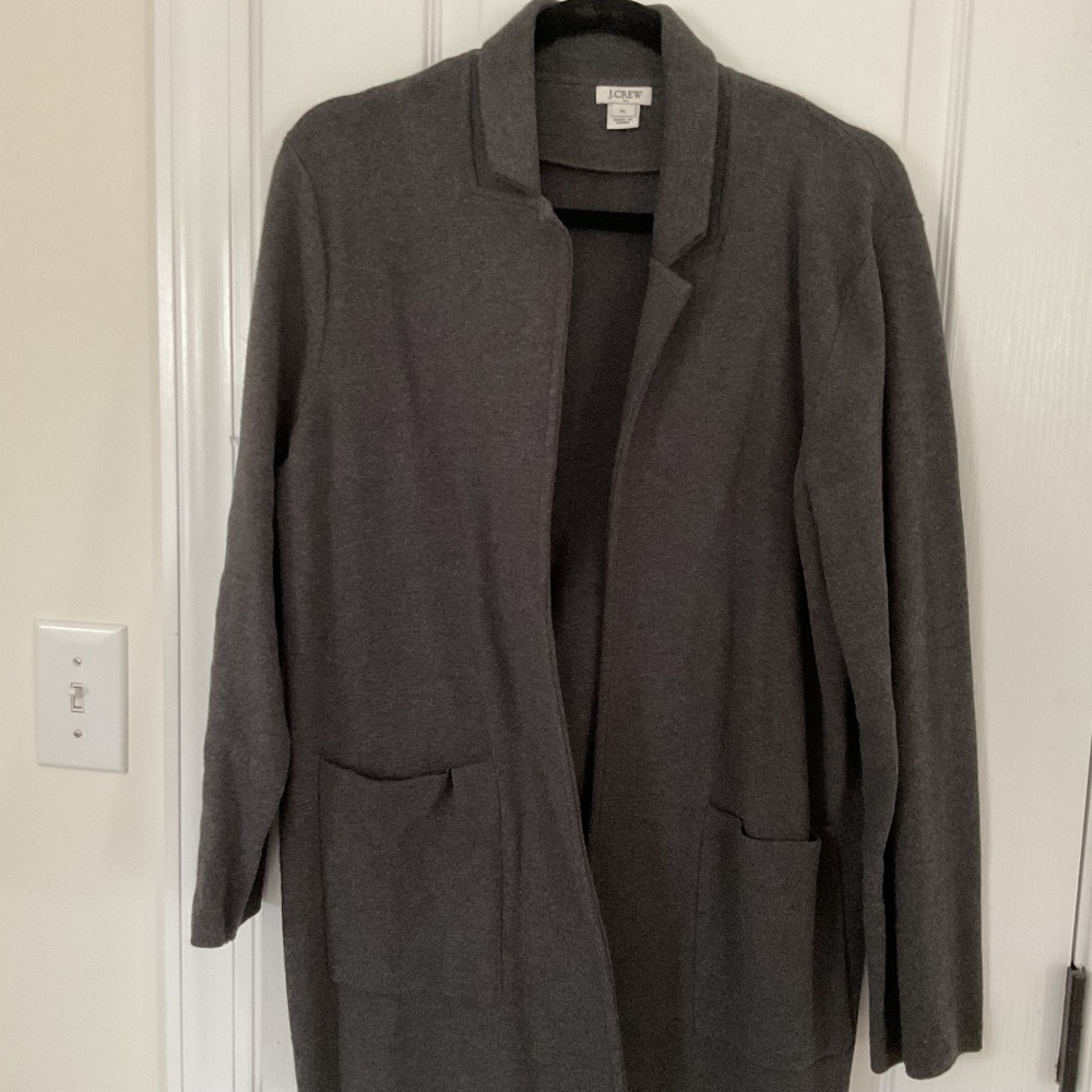 J Crew sweater coat